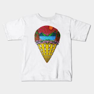 Cool Mint Ice Cream Kids T-Shirt